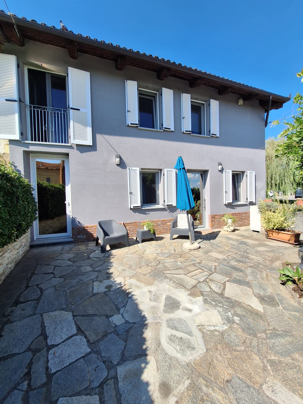 Tra Villanova d'asti e Buttigliera d'asti - rustico con giardino e piscina